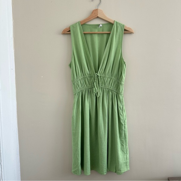 DONATED - Madewell Sophia Deep V Mini Dress - Picture 5 of 7